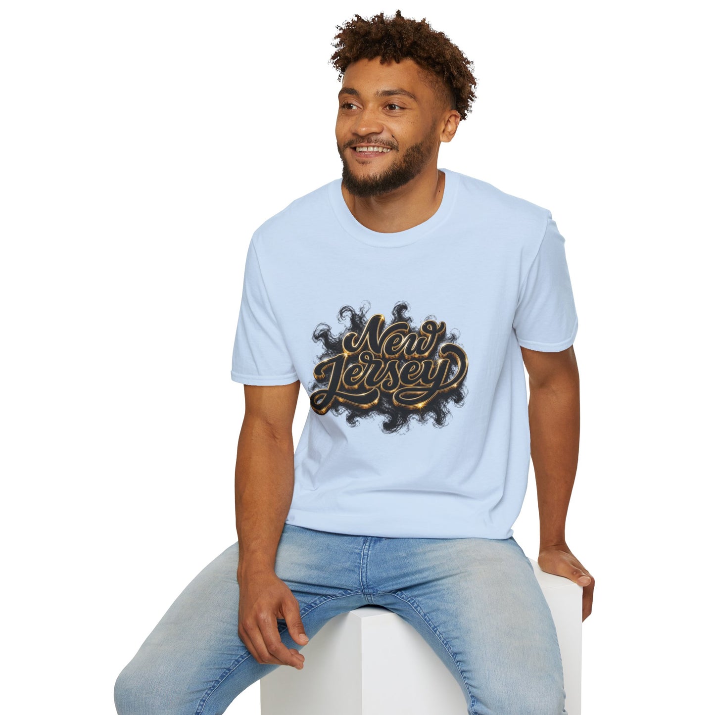 New Jersey Retro Drip & Script T-Shirt