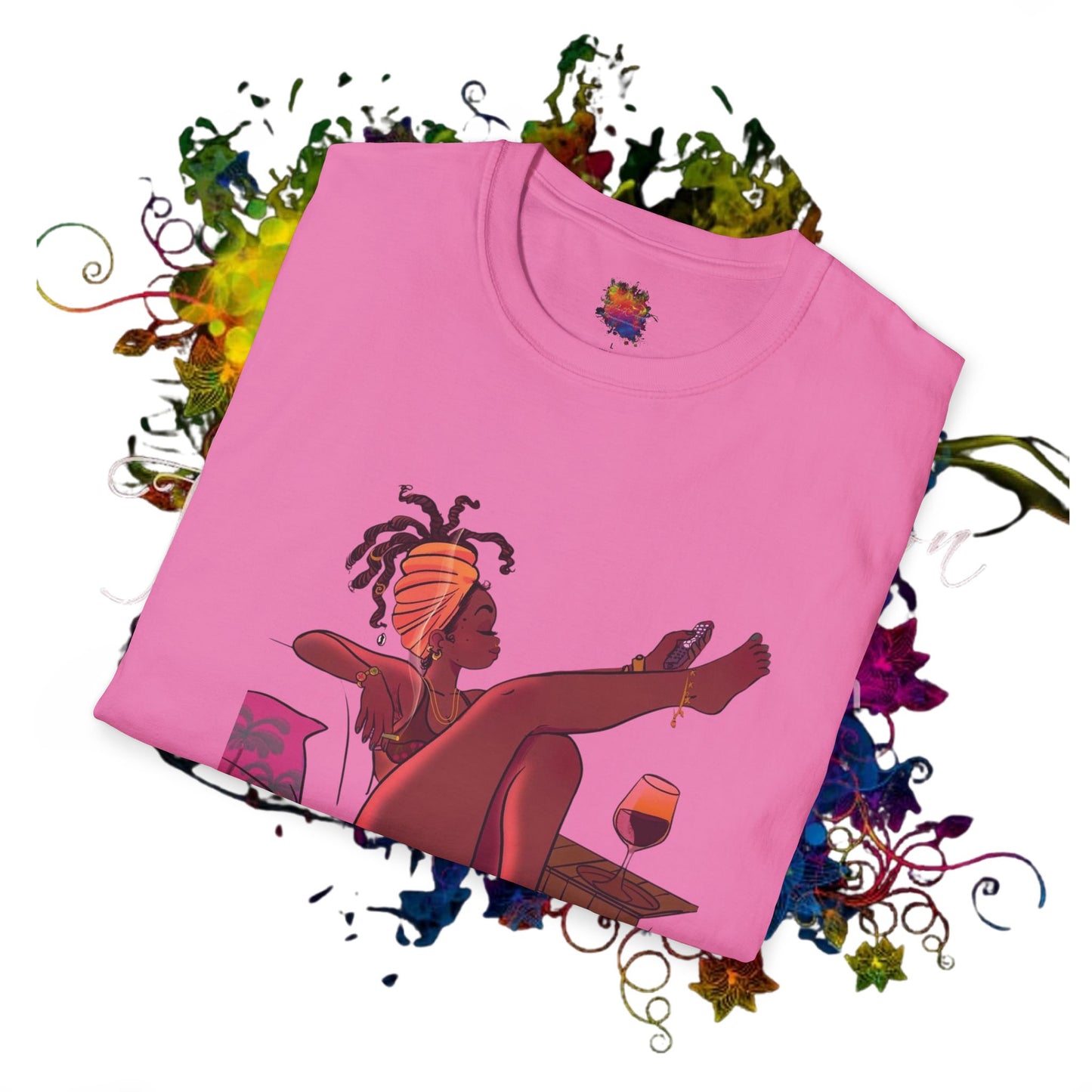 Unisex Relax Ya Self T-Shirt - Chill Vibes & Self-Care Reminder