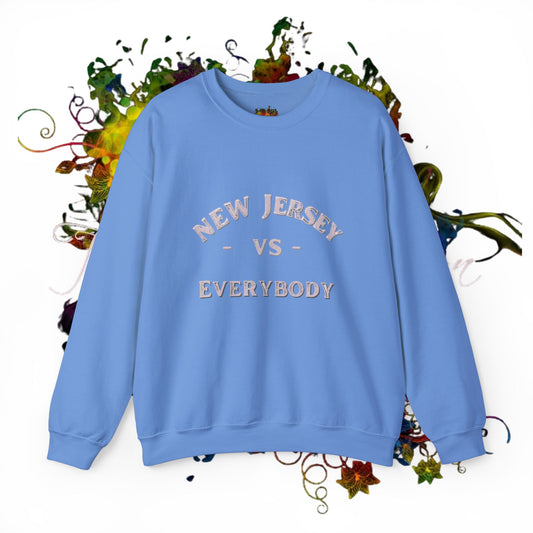 New Jersey vs Everybody Unisex Heavy Blend™ Crewneck Sweatshirt