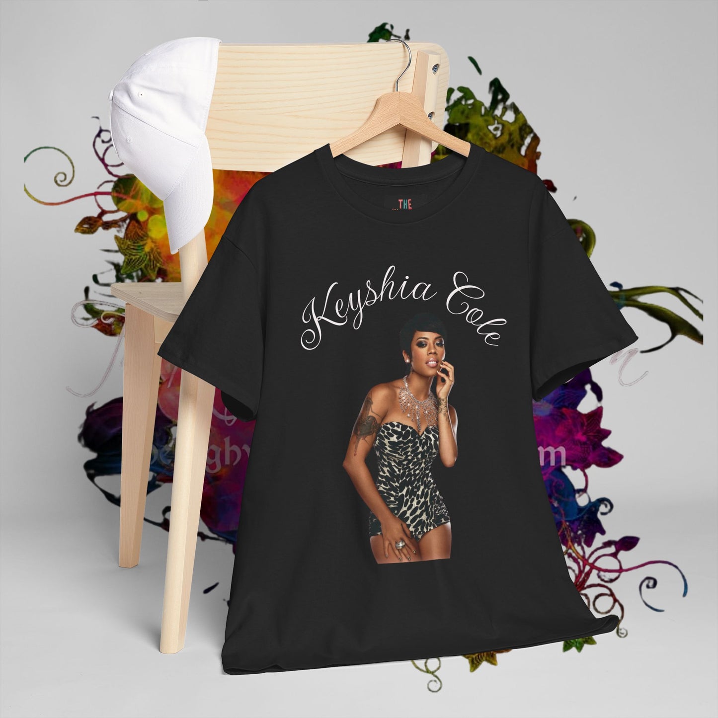 Keyshia Cole Inspired Unisex Heavy Cotton Tee - Stylish and Comfortable Shirt for Music Lovers
