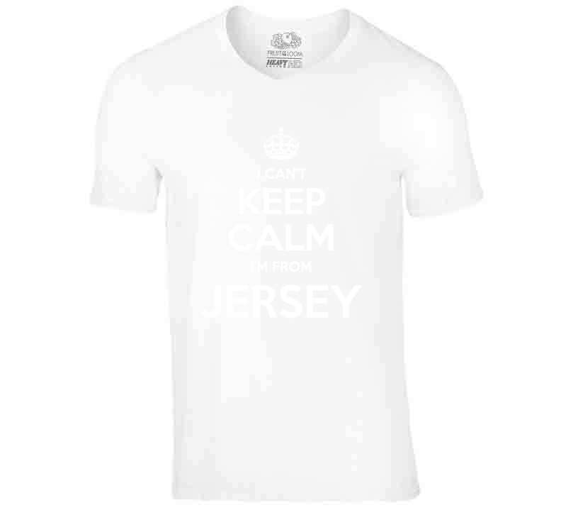 Jersey, No Calm T Shirt