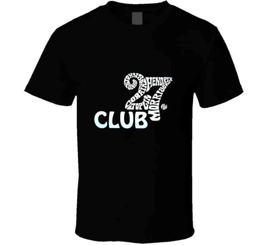 27 Club T Shirt Gold