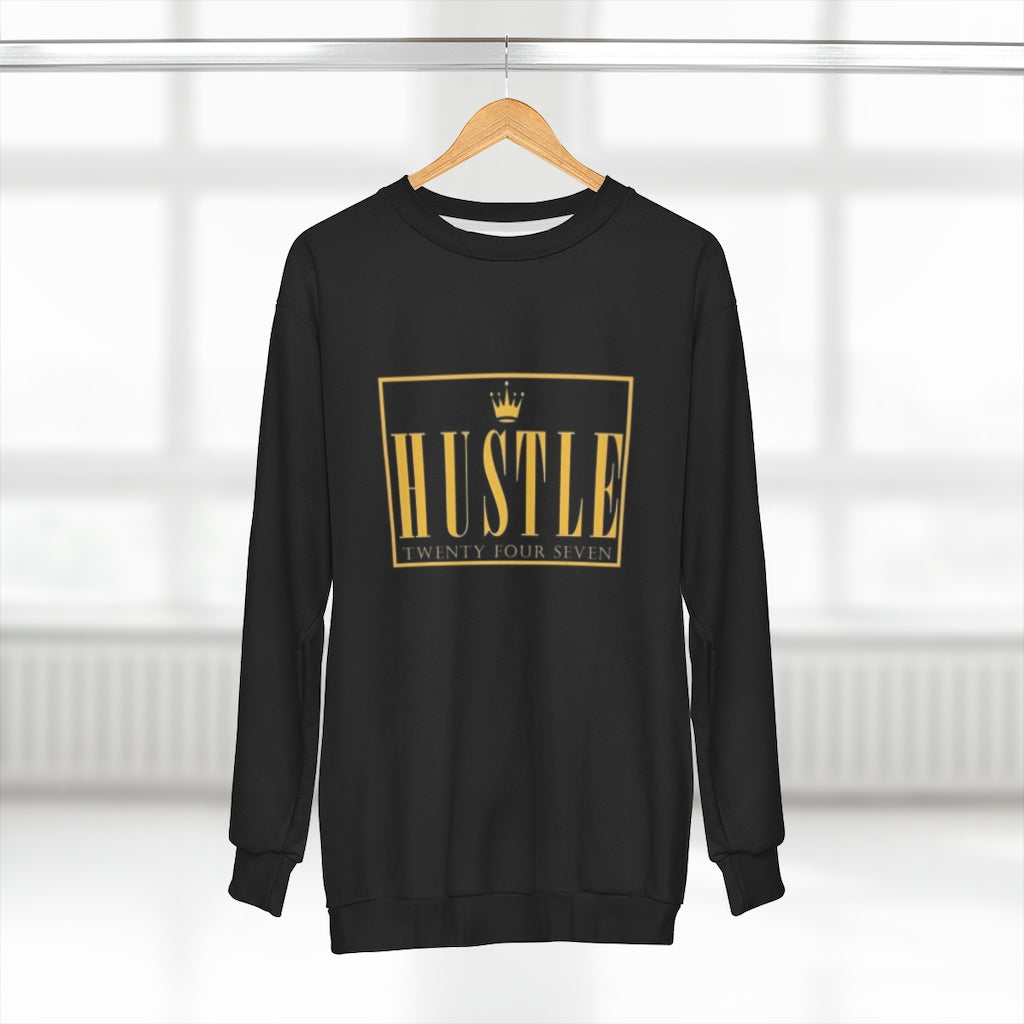 HUSTLE 24/7 .. AOP Unisex Sweatshirt