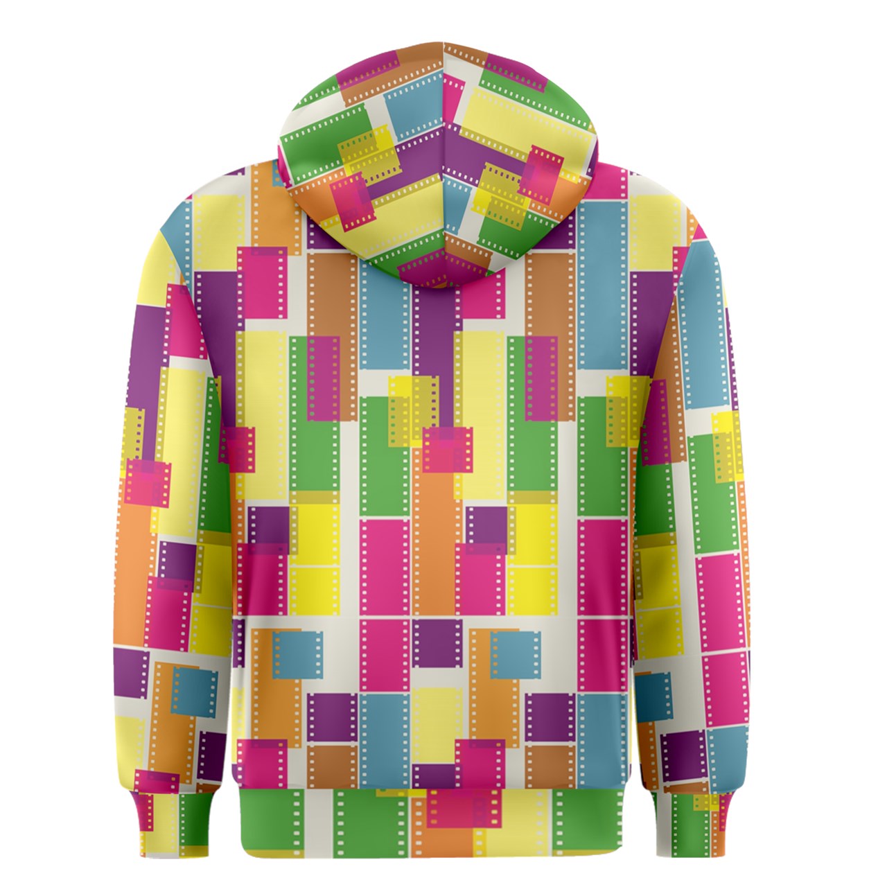 COLOR DROP Zipper Hoodie