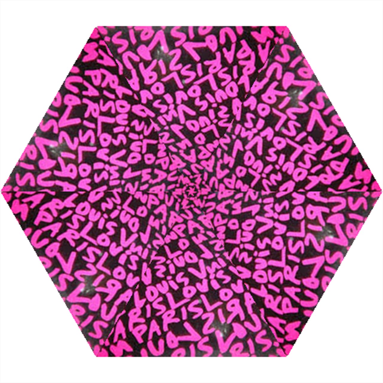 Words of L Mini Folding Umbrella