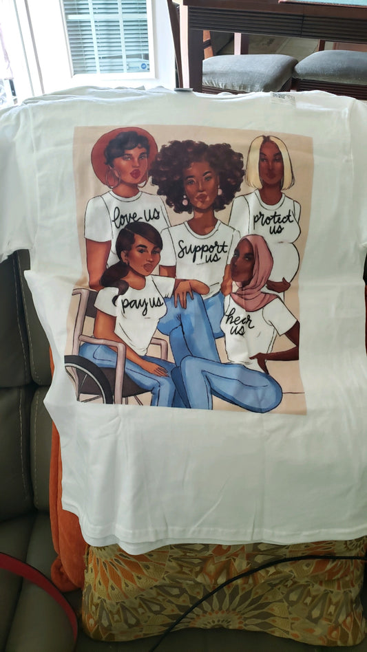 Sistas Custom Short Sleeve Tee