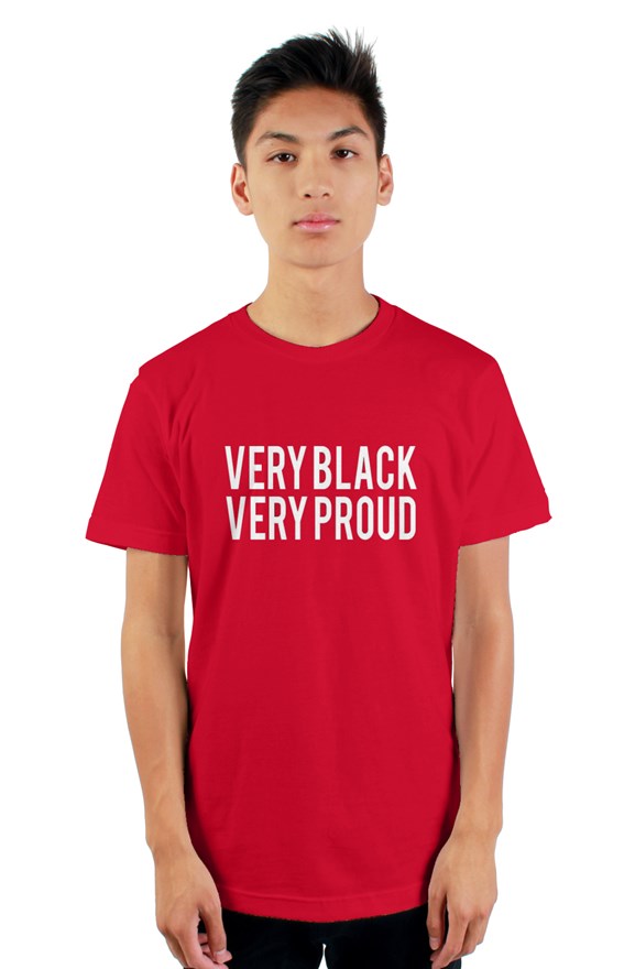 Very Black Very Proud Mens t shirt
