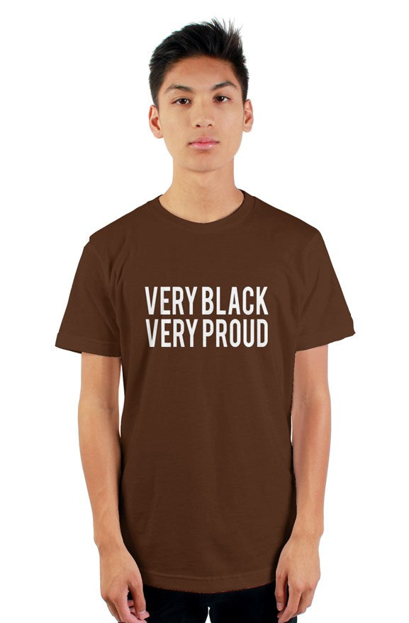 Very Black Very Proud Mens t shirt
