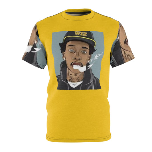 THE WIZ ( GOLD ) .. All Over Tee