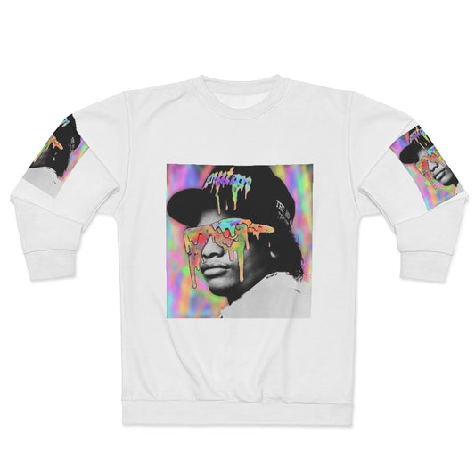 COLOR ME EAZY (WHITE) AOP Unisex Sweatshirt