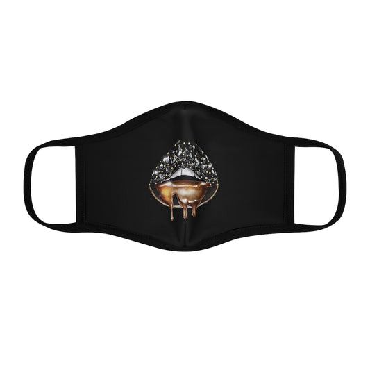 GOLD N HOT Fitted Polyester Face Mask