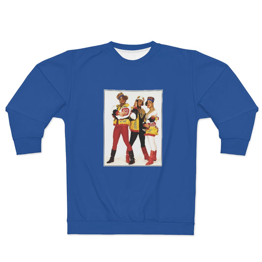 QUEENS from QUEENS (BLUE) AOP Unisex Sweatshirt