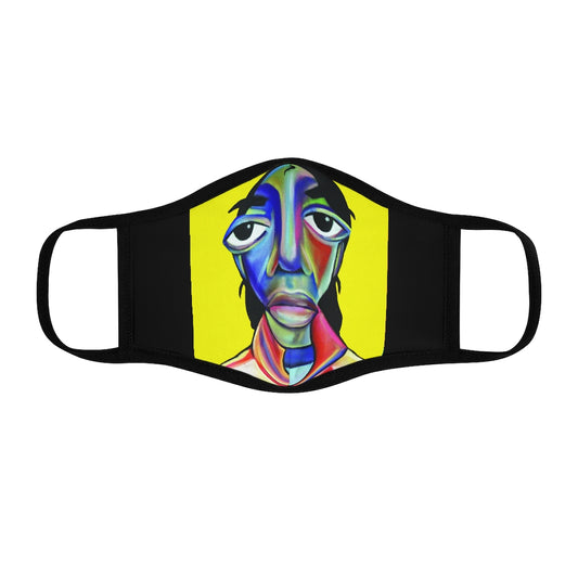 Hello Sir J BLACK Fitted Polyester Face Mask