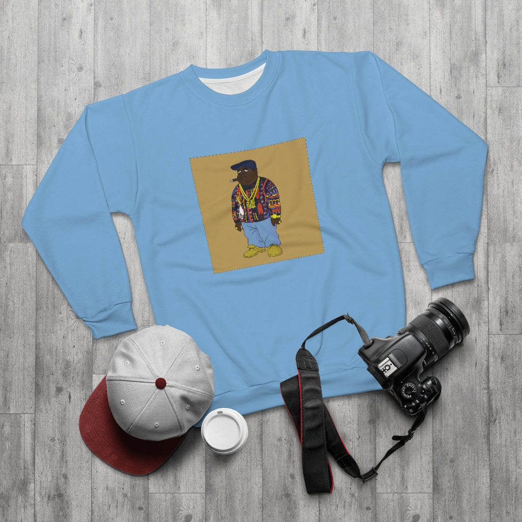 BABY BLUE BIG COO AOP Unisex Sweatshirt