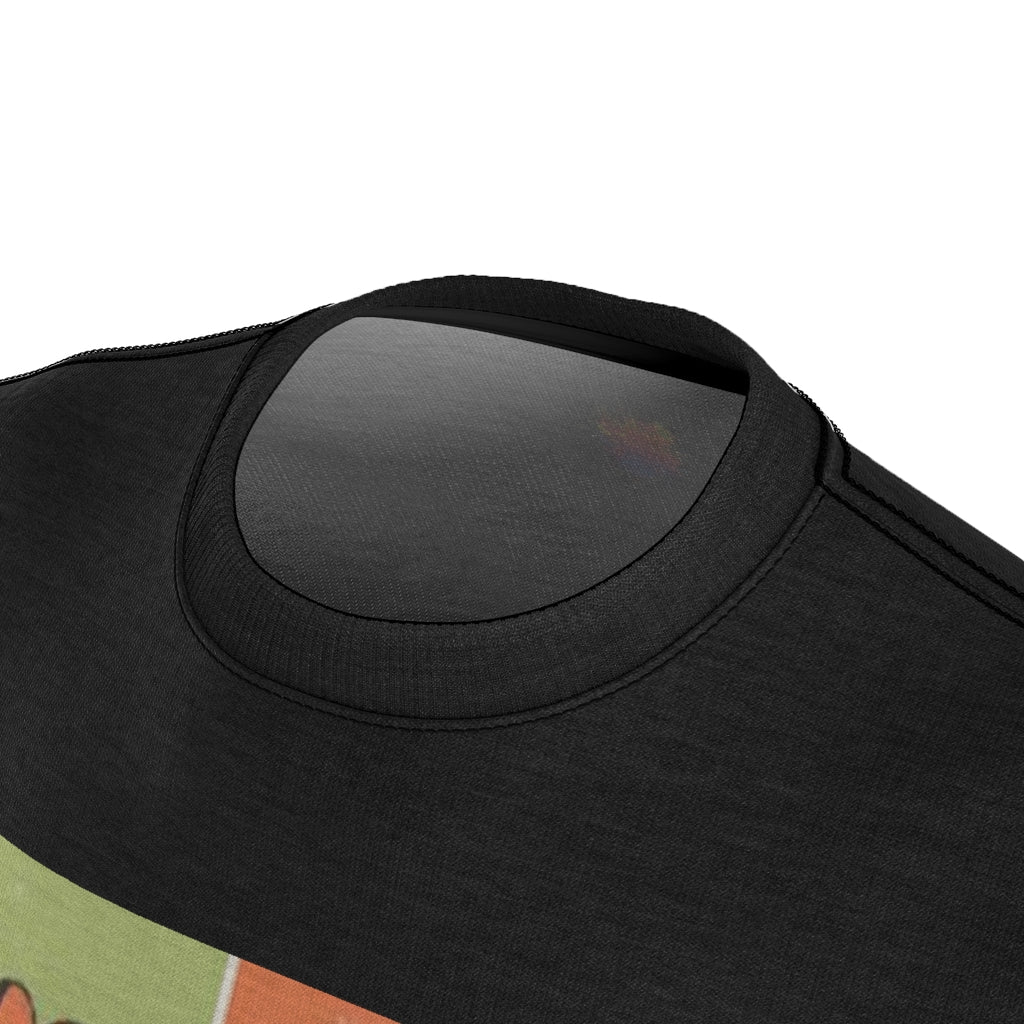 ME & U.. THE KAST TEE (BLACK) .. All Over Tee