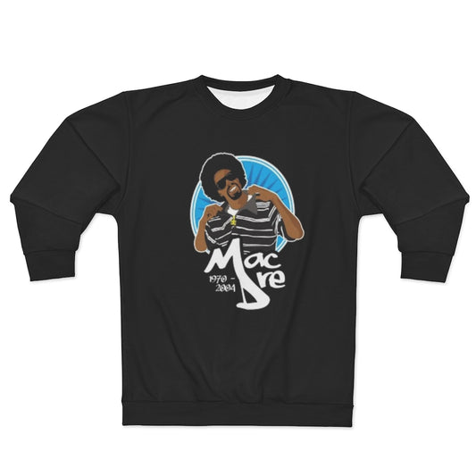 FROM THE BAY MAC DRE' .. (BLACK) .. AOP Unisex Sweatshirt