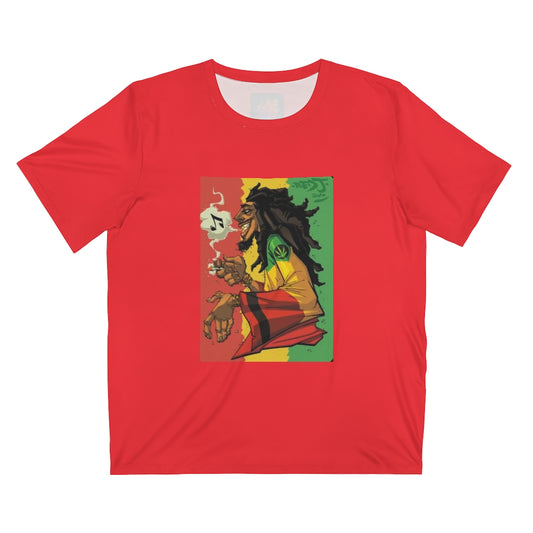 JUST ME MON (Red) All Over Print Unisex T-Shirt