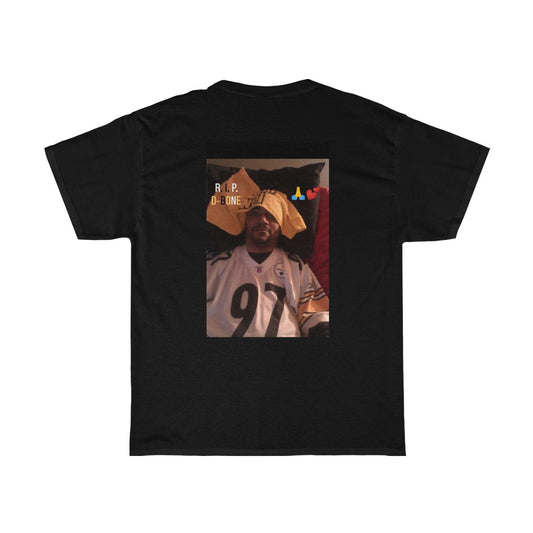 D- Bone/Steeler R.I.P. Unisex Heavy Cotton Tee