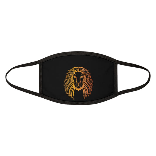 TRUE KING OF THE J'S (BLACK).. Fabric Face Mask