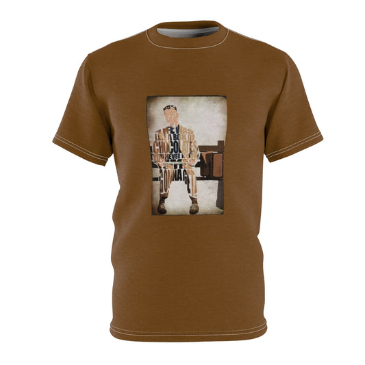 LIFE IS A BOX OF CHOCOLATES (BROWN) .. All Over Tee