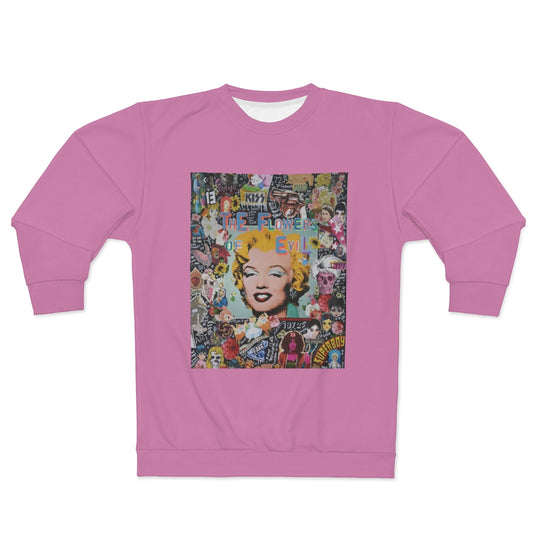 GOLDEN AGE THROWBACK (PINK) .. AOP Unisex Sweatshirt