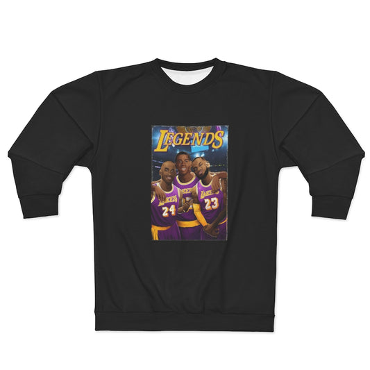 LEGENDS OF L.A (BLACK) .. AOP Unisex Sweatshirt