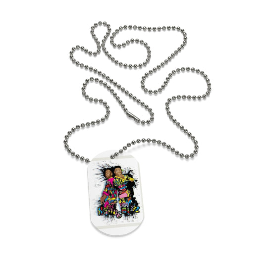 BIZ & KANE THROWBACK .. Dog Tag