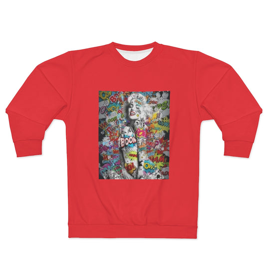RETRO & THROWBACK (RED) .. AOP Unisex Sweatshirt