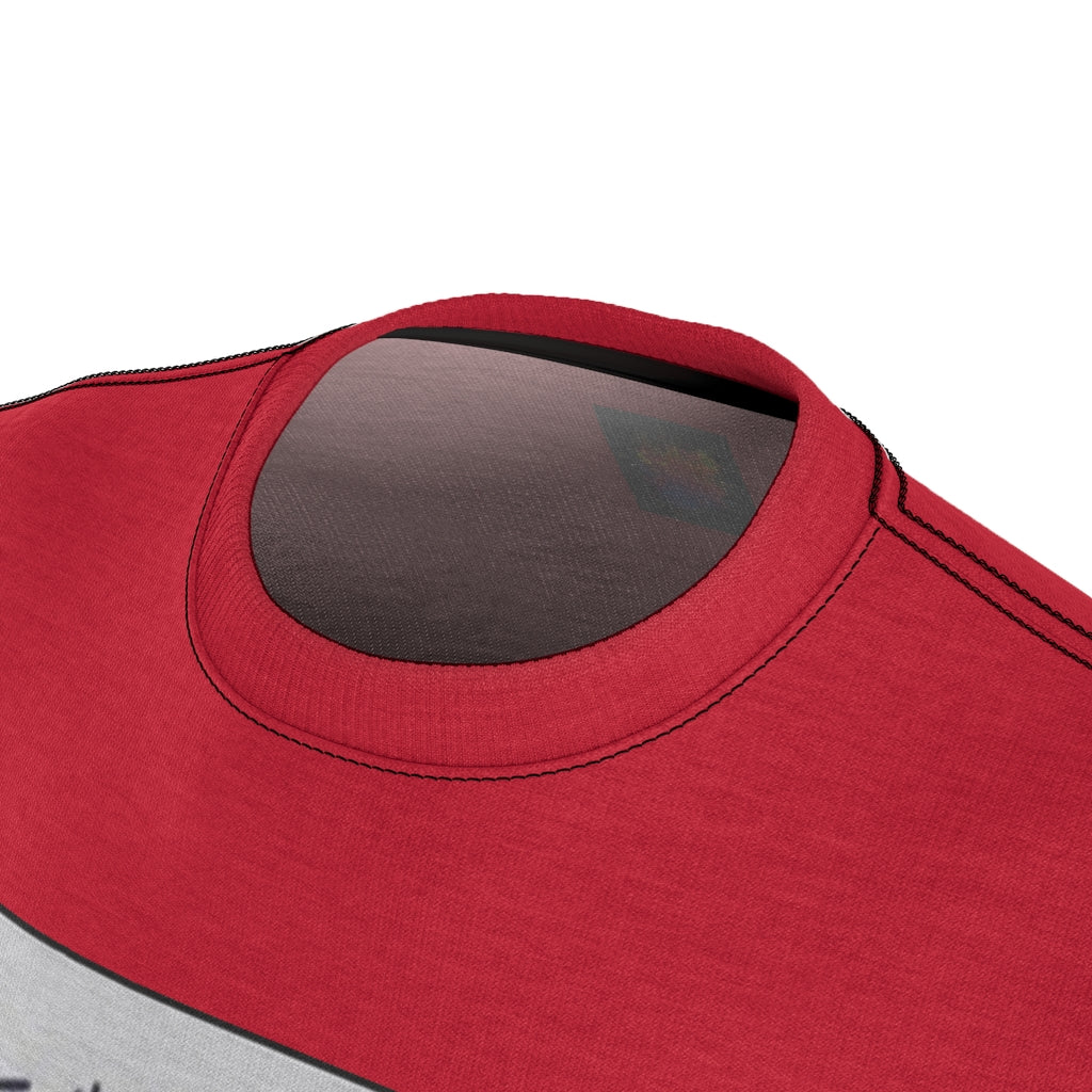 ALL THE LADIES IN THE PLACE .. (RED) .. All Over Tee