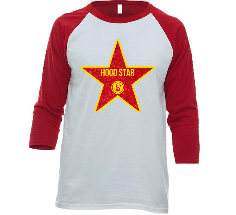 Hood Star Tee (white) T Shirt