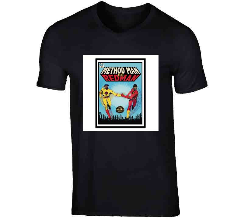 Mef Red Action Comic Book T Shirt