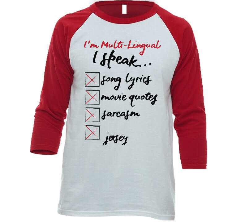 I Speak Jersey Collection Assorted T- Shirts