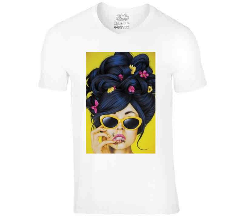 Yella Gal ( White ) T Shirt