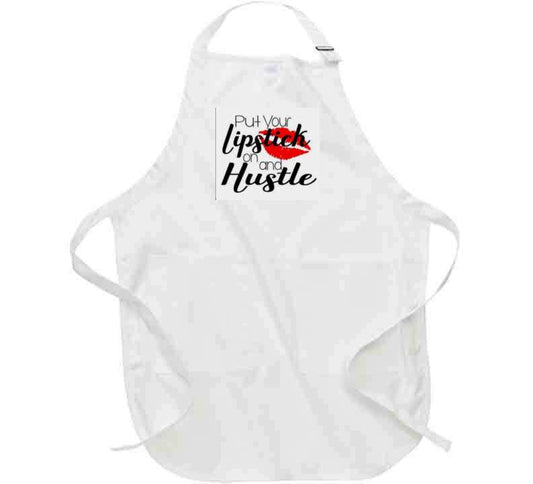 Lipstick And Hustile Ladies T Shirt