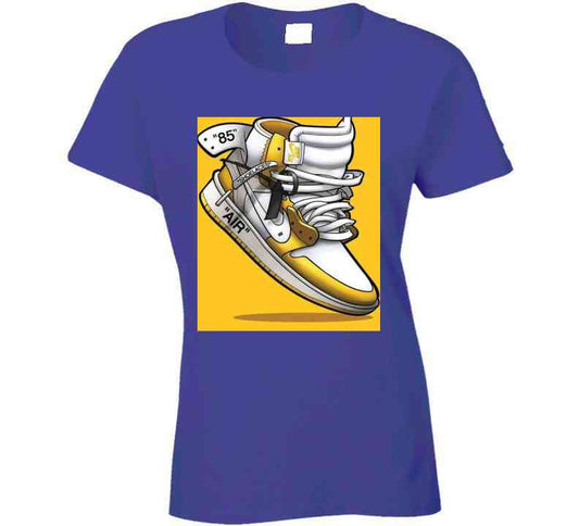 Purp N Gold J's T Shirt