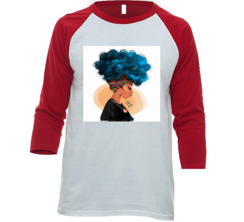 Lady Blue Tee Ladies T Shirt