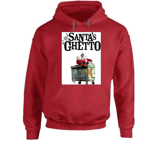Santa's Ghetto ( Red ) T Shirt