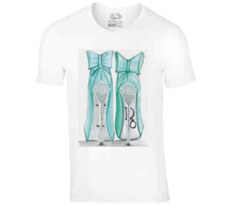 Click Of The Heels Original Ladies T Shirt