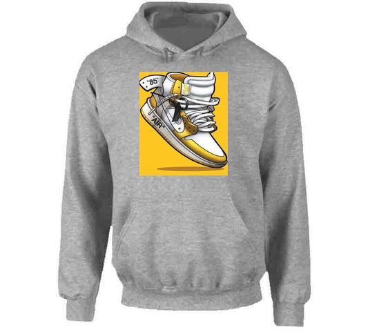 Gray N Gold J's T Shirt