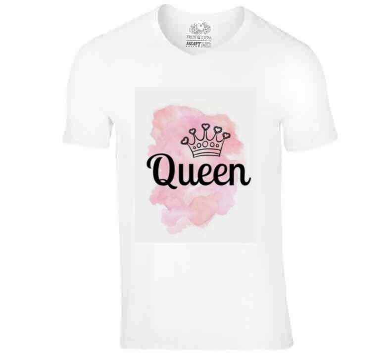 Original Pink Queen Graphic Tee Ladies T Shirt