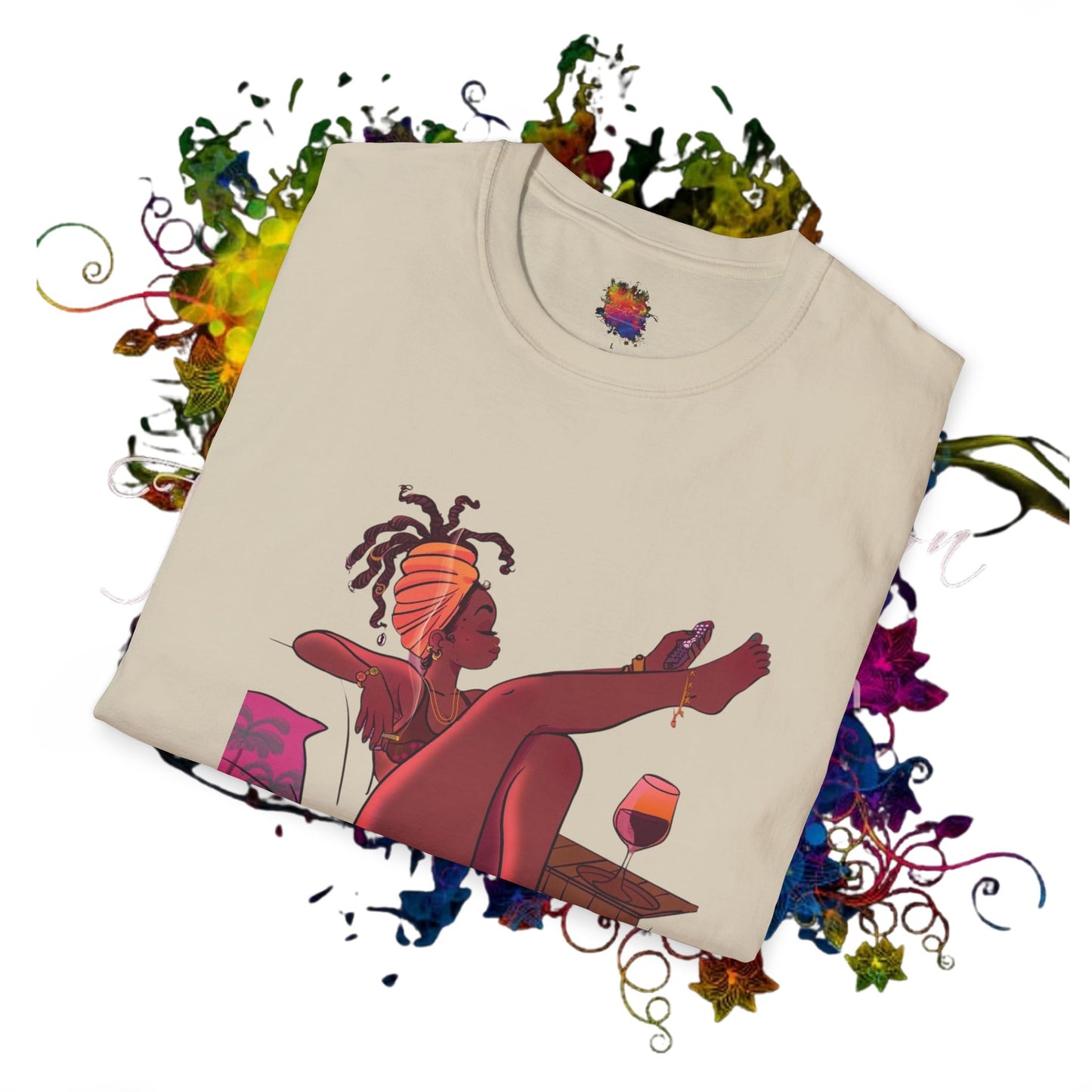 Unisex Relax Ya Self T-Shirt - Chill Vibes & Self-Care Reminder