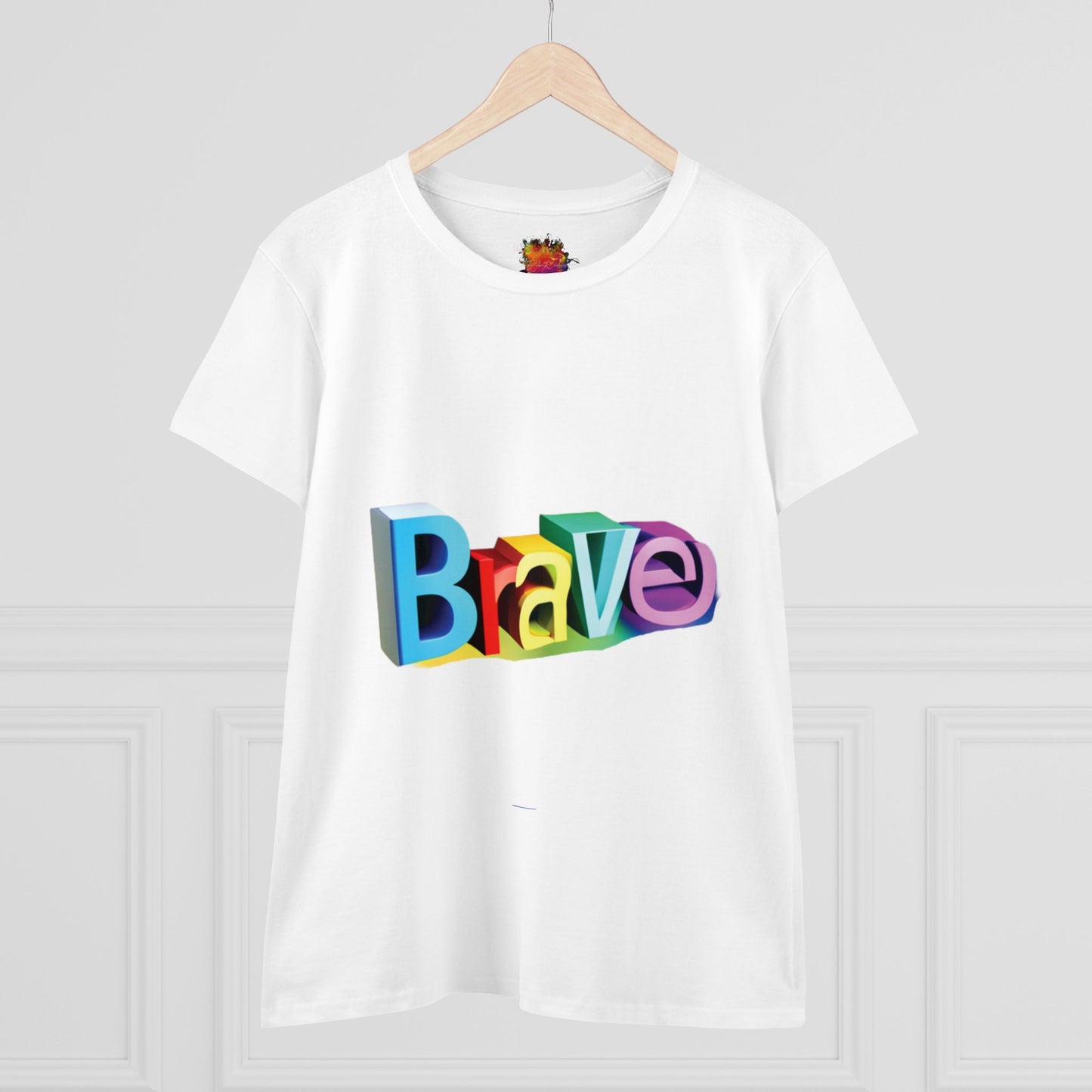 BRAVE Women's Midweight Cotton Tee