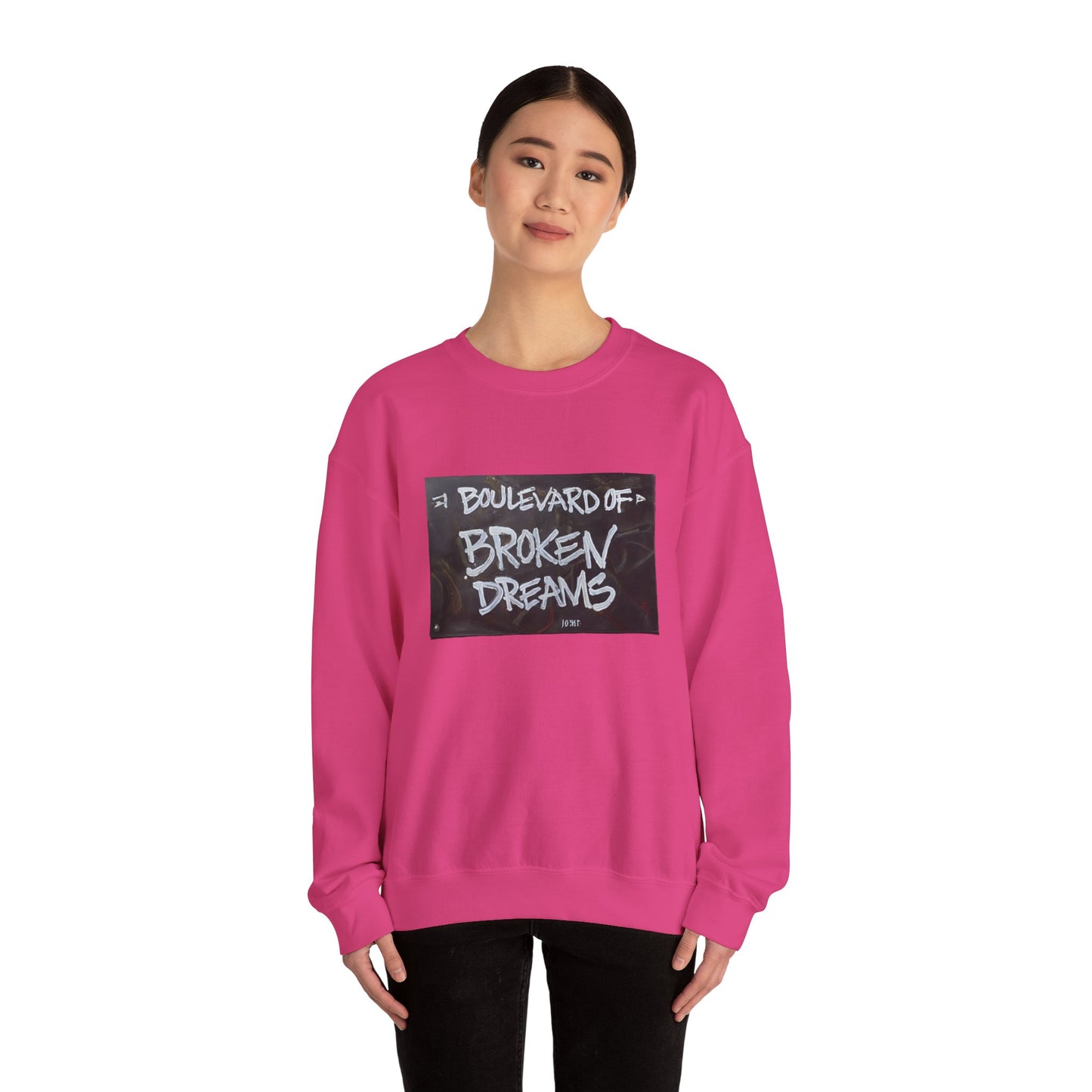 Boulevard of Broken Dreams Unisex Heavy Blend™ Crewneck Sweatshirt