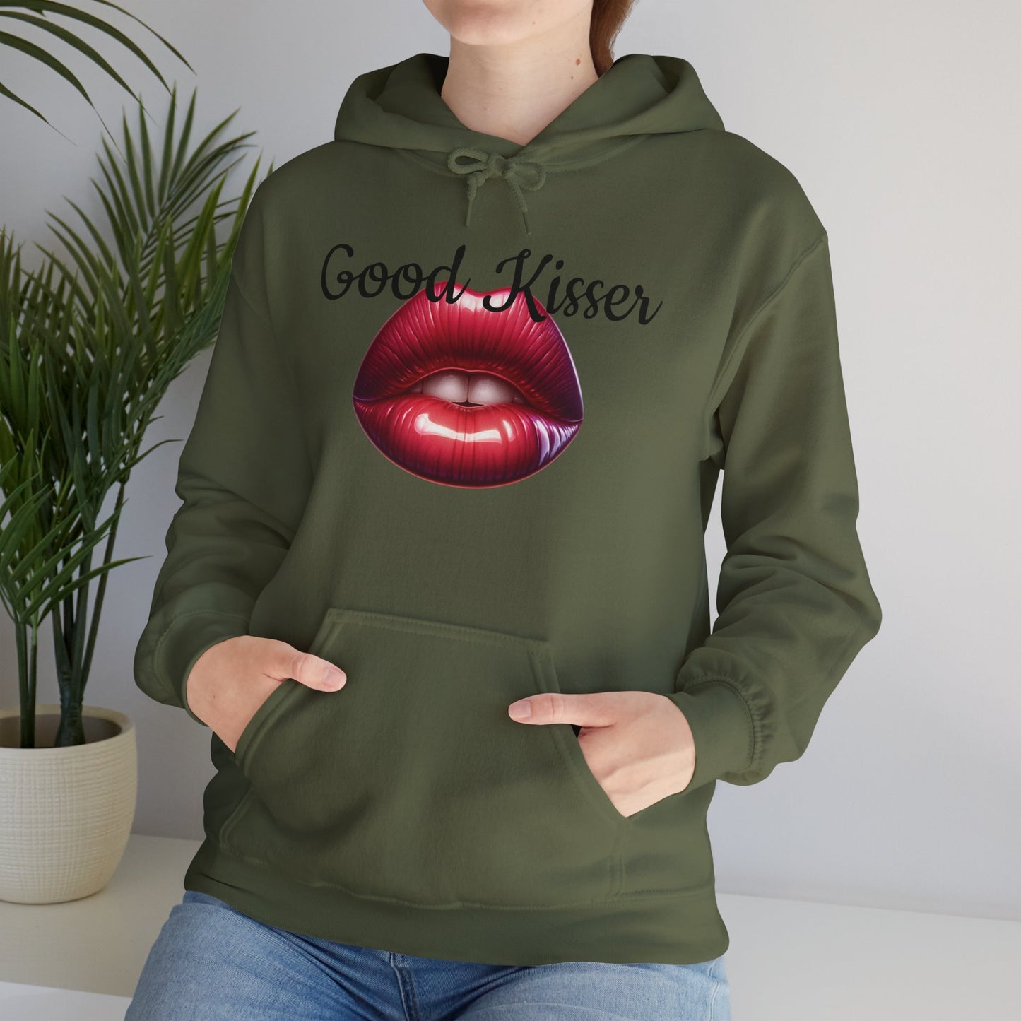 Good Kisser Unisex Heavy Blend™ Hooded Sweatshirt
