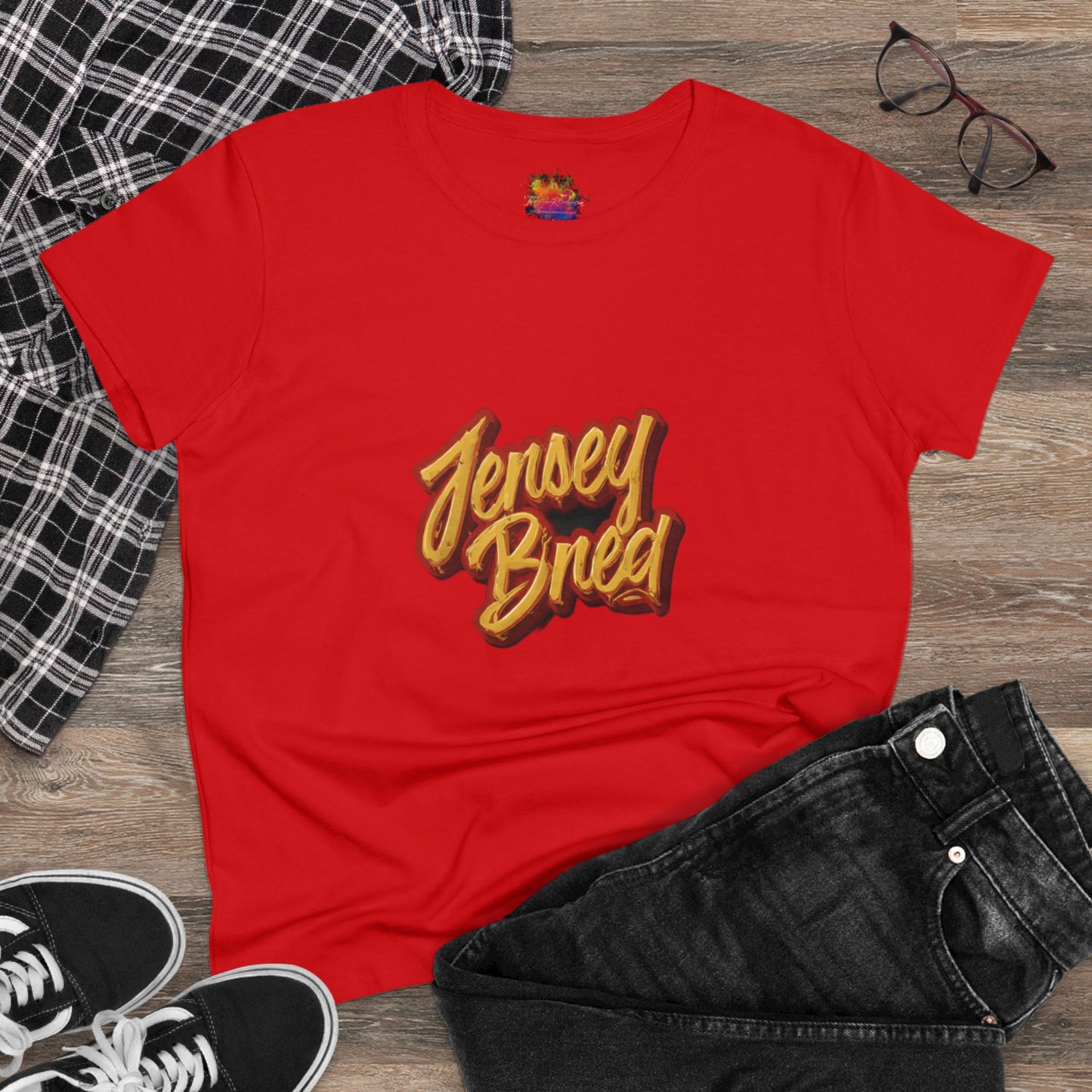 Jersey Bred Women's Midweight Cotton Tee