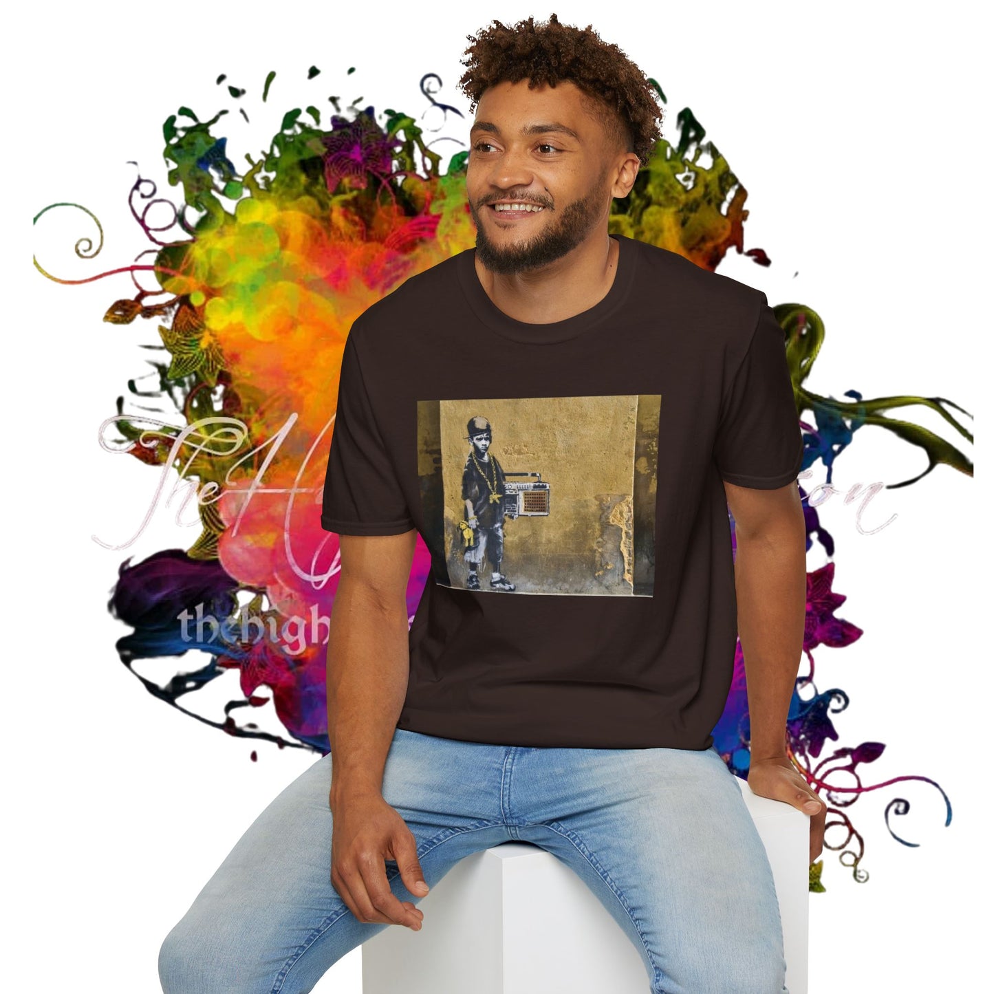 Growin' Up Hard..Street Inspired Unisex Softstyle T-Shirt