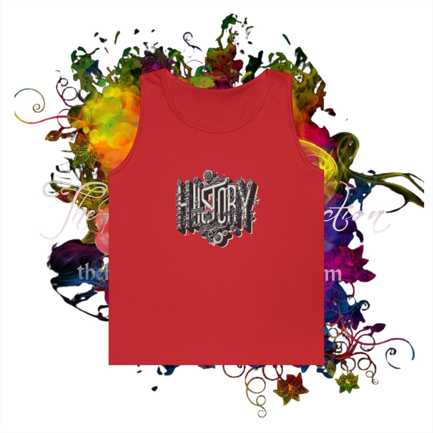 History Unisex Graphic Tank Top