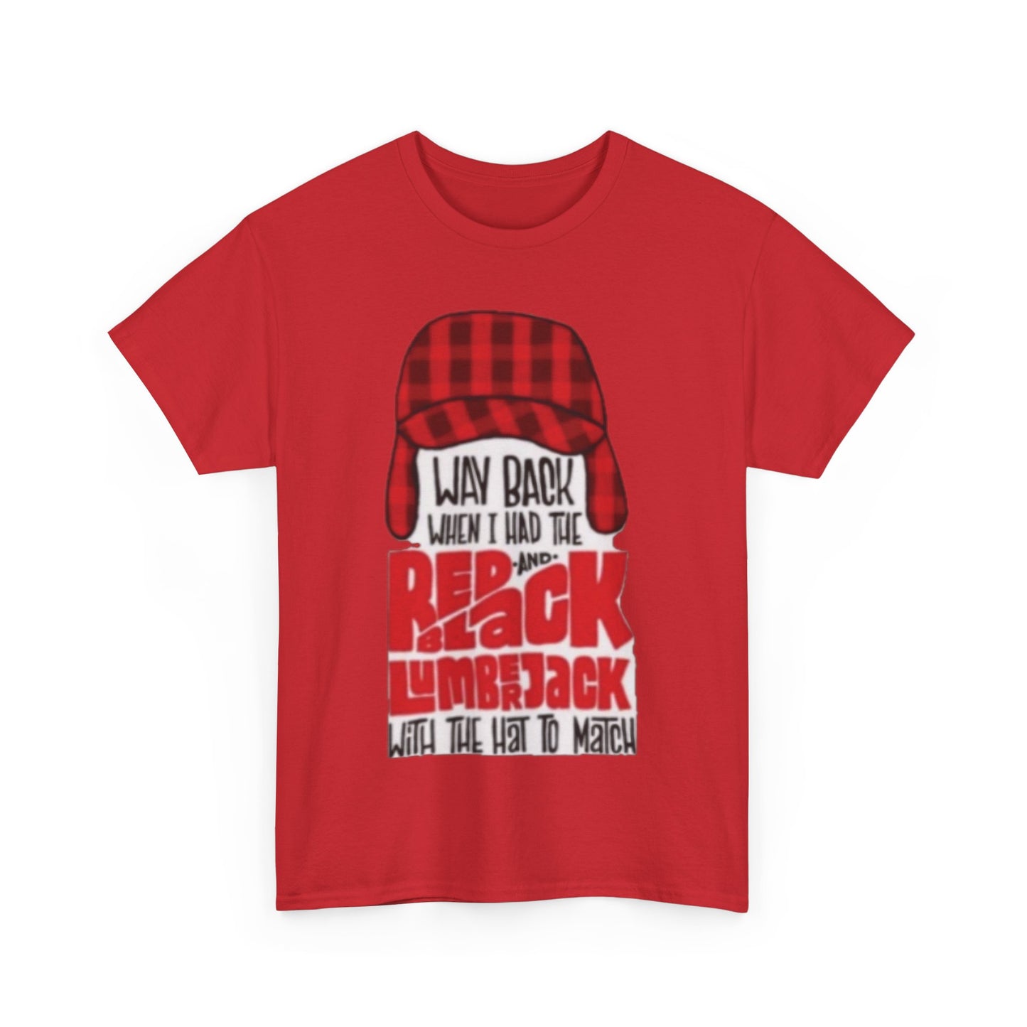 Way Back Lumberjack Unisex Heavy Cotton Tee