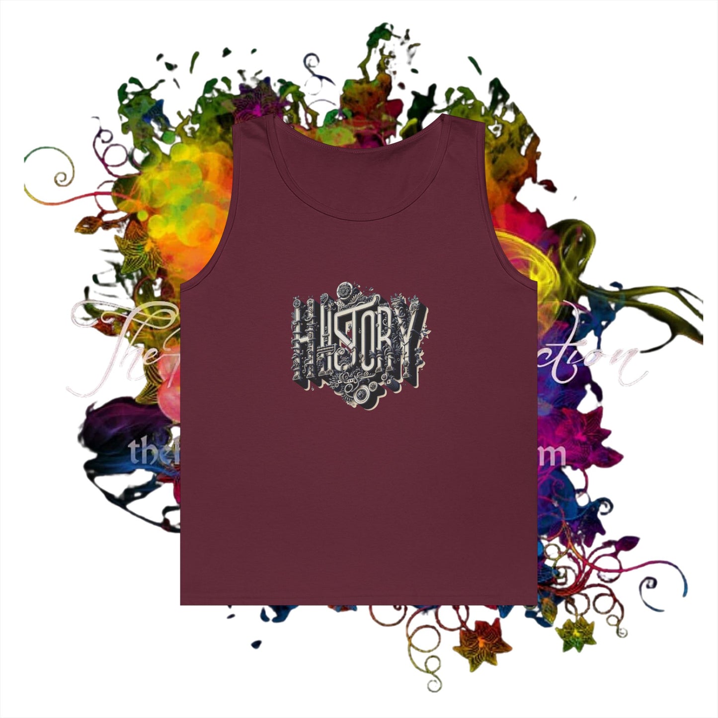 History Unisex Graphic Tank Top