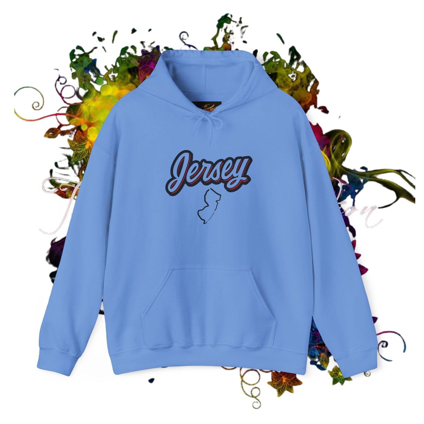 Jersey Script Unisex Heavy Blend™ Hooded Sweatshirt